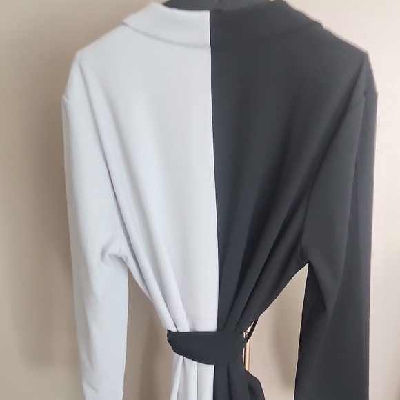 ASOS Monochrome Blazer Dress - Picture 5 of 6